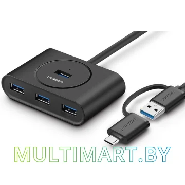 USB-хаб Ugreen CR113 40850